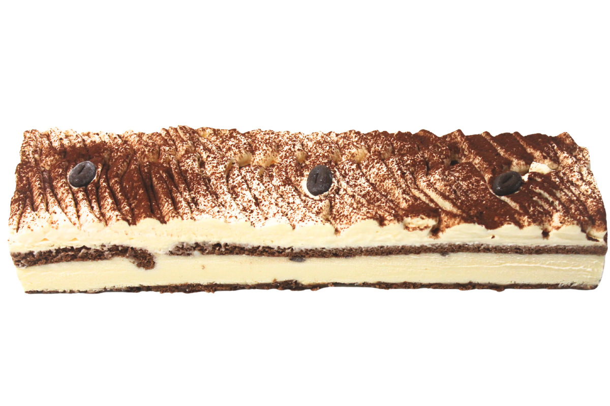 Pastís-mousse de tiramisú (barra)