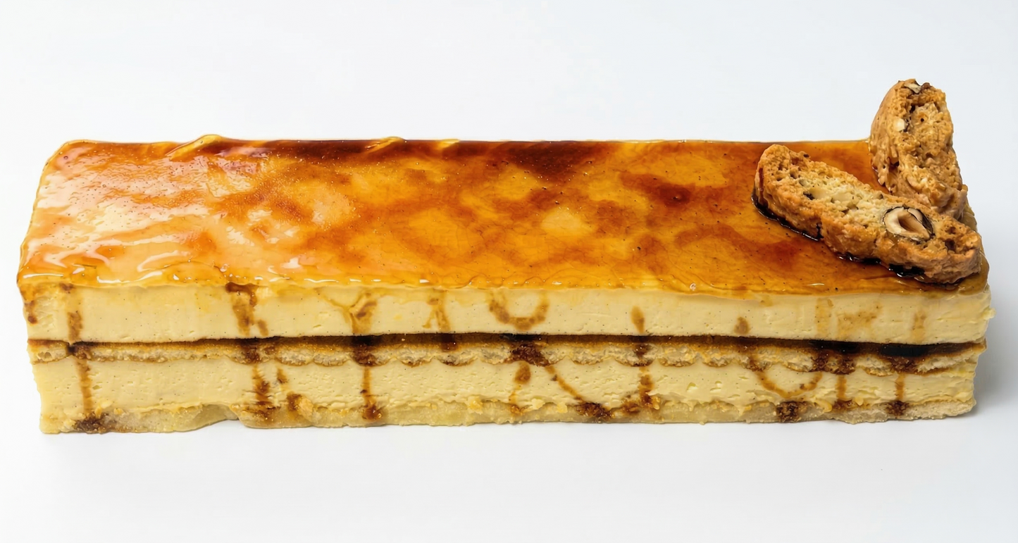 Pastel Mousse crema catalana