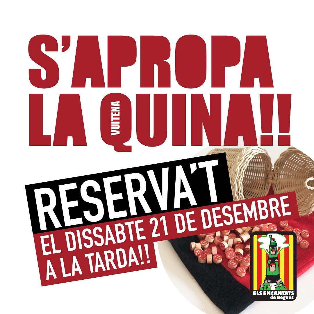 Pastisseria Marcel col·labora a la 8ª quina encantada de Begues!