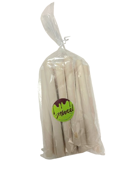 Neules de xocolata blanca