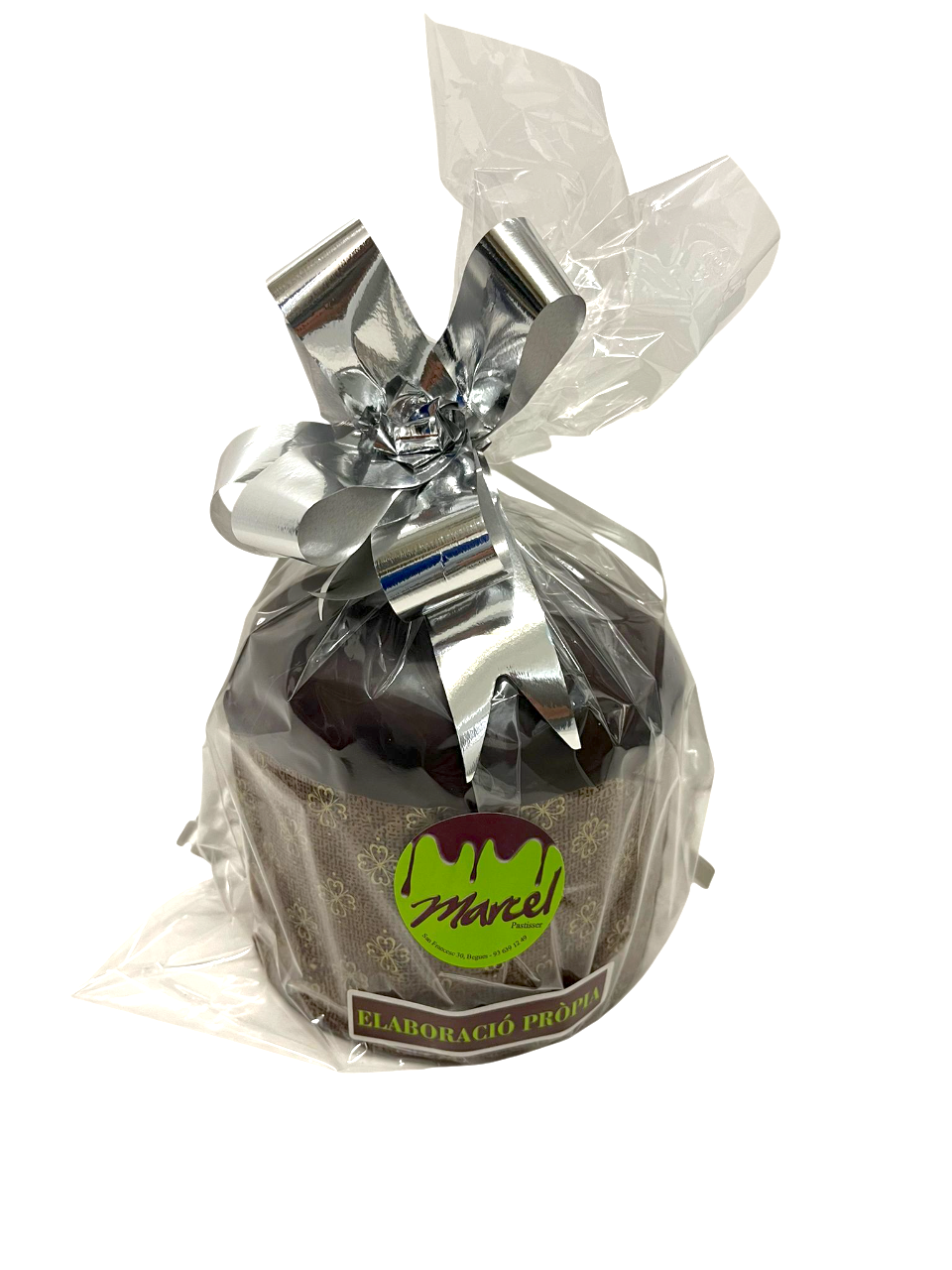 Panettone de chocolate negro