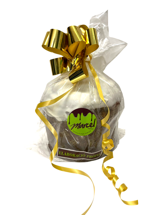 Panettone de chocolate blanco